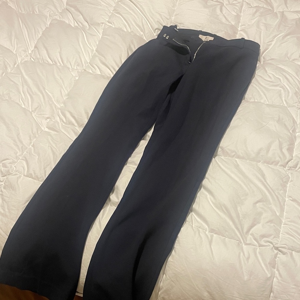 Aritzia Navy Blue Straight Leg Pantsuit